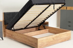 АДАМ Спальный гарнитур (модульный) графит в Ревде - revda.mebel24.online | фото 10