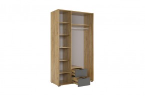 АДАМ Спальный гарнитур (модульный) графит в Ревде - revda.mebel24.online | фото 20