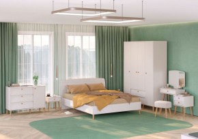 АФИНА Спальный гарнитур (модульный) кашемир серый в Ревде - revda.mebel24.online | фото 1