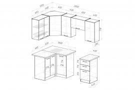 АЛЬБА Кухонный гарнитур Оптима 5 (1200*2000 мм) в Ревде - revda.mebel24.online | фото 2