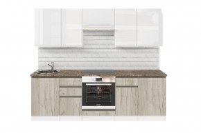 АНТИКА Кухонный гарнитур Базис (2400 мм) в Ревде - revda.mebel24.online | фото 3