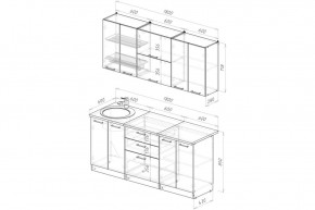 АНТИКА Кухонный гарнитур Макси 2 (1800 мм) в Ревде - revda.mebel24.online | фото 2