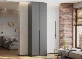 Антресоль 800 «ШК-5» Графит серый в Ревде - revda.mebel24.online | фото 4