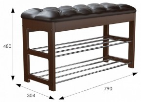 Банкетка-стеллаж для обуви Грейс в Ревде - revda.mebel24.online | фото