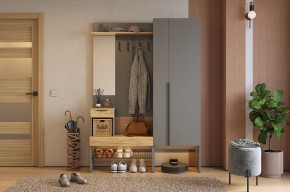 БАСКО Прихожая К2 (графит) в Ревде - revda.mebel24.online | фото