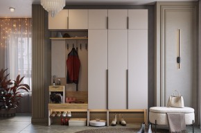 БАСКО Прихожая К7 (кашемир) в Ревде - revda.mebel24.online | фото