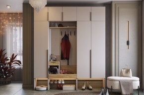 БАСКО Прихожая К7 (кашемир) в Ревде - revda.mebel24.online | фото 13