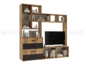 БЕЛЛА Гостиная (модульная) графит в Ревде - revda.mebel24.online | фото 4