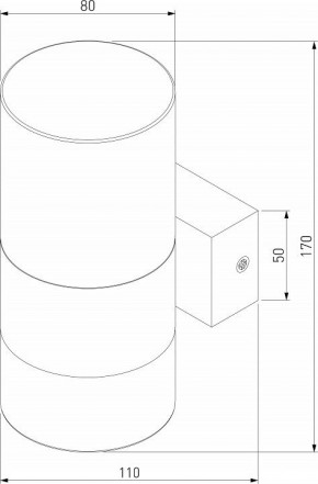 Бра Eurosvet Watford 40021/1 LED латунь/дымчатый в Ревде - revda.mebel24.online | фото 3