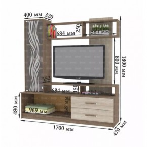 ДАРЬЯ Гостиная (Крафт серый/Крафт белый) в Ревде - revda.mebel24.online | фото 8
