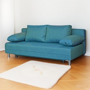 Диван-кровать Комфорт без подлокотников (4 подушки) BALTIC AZURE в Ревде - revda.mebel24.online | фото