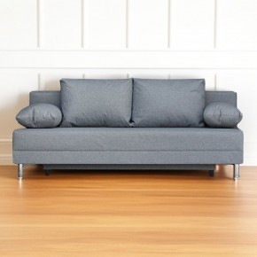 Диван-кровать Комфорт без подлокотников (4 подушки) BALTIC GREY в Ревде - revda.mebel24.online | фото