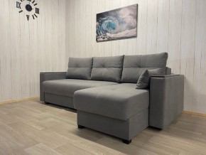Диван угловой Комфорт-3 (НПБ+МДФ) велюр Galaxy Lite 26 в Ревде - revda.mebel24.online | фото 2