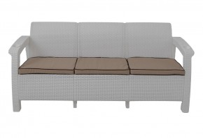 Диван Yalta Premium Sofa 3 Set (Ялта) белый (+подушки под спину) в Ревде - revda.mebel24.online | фото 2