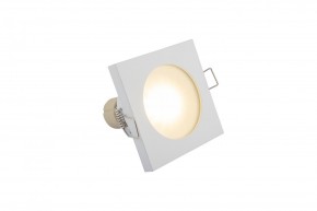 DK3014-WH Встраиваемый светильник влагозащ., IP 44, 50 Вт, GU10, белый, алюминий в Ревде - revda.mebel24.online | фото 3