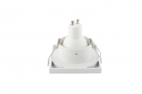 DK3014-WH Встраиваемый светильник влагозащ., IP 44, 50 Вт, GU10, белый, алюминий в Ревде - revda.mebel24.online | фото 5