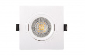 DK3021-WH Встраиваемый светильник, IP 20, 10 Вт, GU5.3, LED, белый, пластик в Ревде - revda.mebel24.online | фото 1