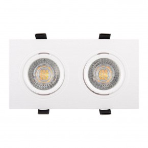DK3022-WH Встраиваемый светильник, IP 20, 10 Вт, GU5.3, LED, белый, пластик в Ревде - revda.mebel24.online | фото 2