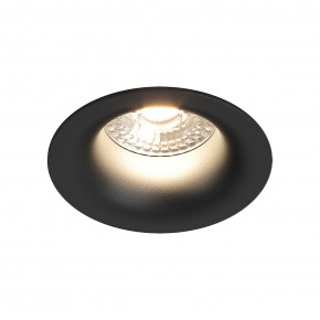 DK3024-BK Встраиваемый светильник, IP 20, 10 Вт, GU5.3, LED, черный, пластик в Ревде - revda.mebel24.online | фото 1