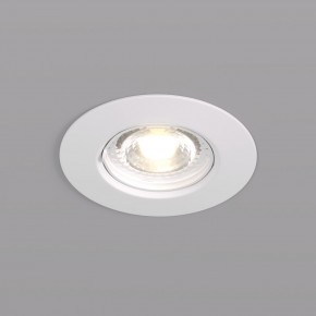 DK3028-WH Встраиваемый светильник, IP 20, 10 Вт, GU5.3, LED, белый, пластик в Ревде - revda.mebel24.online | фото 1