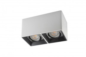 DK3035-WB Светильник накладной IP 20, 10 Вт, GU5.3, LED, белый/черный, пластик в Ревде - revda.mebel24.online | фото 2
