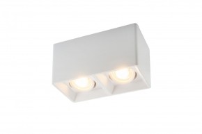 DK3035-WH Светильник накладной IP 20, 10 Вт, GU5.3, LED, белый, пластик в Ревде - revda.mebel24.online | фото 1