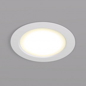 DK3048-WH Встраиваемый светильник, IP 20, 7Вт, LED, белый, пластик в Ревде - revda.mebel24.online | фото 1