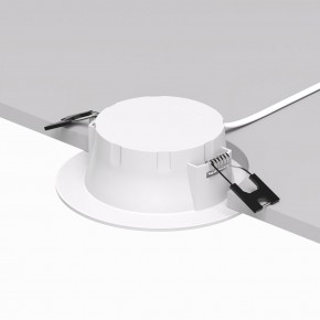 DK3048-WH Встраиваемый светильник, IP 20, 7Вт, LED, белый, пластик в Ревде - revda.mebel24.online | фото 2