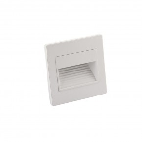 DK3050-WH Светильник встраиваемый в стену, IP 20, LED 3000, 1 Вт, белый, пластик в Ревде - revda.mebel24.online | фото 2