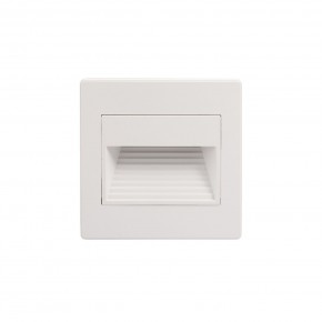 DK3050-WH Светильник встраиваемый в стену, IP 20, LED 3000, 1 Вт, белый, пластик в Ревде - revda.mebel24.online | фото 3