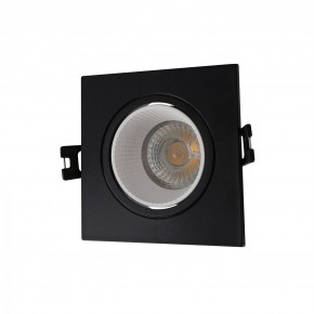 DK3071-BK+WH Встраиваемый светильник, IP 20, 10 Вт, GU5.3, LED, черный/белый, пластик в Ревде - revda.mebel24.online | фото