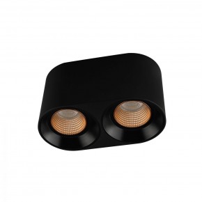 DK3096-BK+BR Светильник накладной IP 20, 10 Вт, GU5.3, LED, черный/бронзовый, пластик в Ревде - revda.mebel24.online | фото