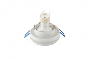 DK4031-WH Встраиваемый светильник, IP 20, 10 Вт, GU10, белый, алюминий/пластик в Ревде - revda.mebel24.online | фото 1