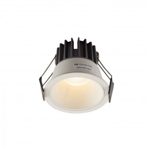 DK4400-WH Встраиваемый светильник, IP 20, 7 Вт, LED 3000, белый, алюминий в Ревде - revda.mebel24.online | фото 1