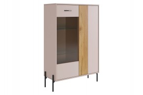 ДОМИНИКА Комод (со стеклом) в Ревде - revda.mebel24.online | фото