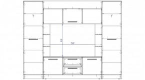 ДУБЛИН Гостиная в Ревде - revda.mebel24.online | фото 2