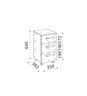 Дуглас (подростковая) М09 Тумба в Ревде - revda.mebel24.online | фото 2
