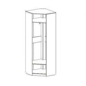 ЭЛАНА Прихожая (модульная) Дуб сонома в Ревде - revda.mebel24.online | фото 5