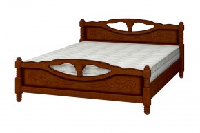 ЕЛЕНА-4 Кровать из массива (орех) в Ревде - revda.mebel24.online | фото 2