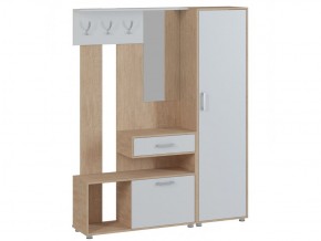 ЭНТЕР 1 Прихожая (модульная) дуб сонома/белый в Ревде - revda.mebel24.online | фото 2