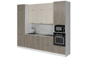 ФЬЮДЖИ Кухонный гарнитур Экстра (3000 мм) в Ревде - revda.mebel24.online | фото 4