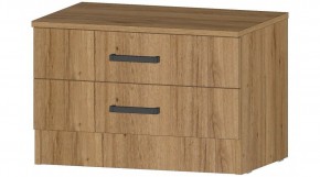 ГАММА Спальный гарнитур (модульный) дуб вотан в Ревде - revda.mebel24.online | фото 11