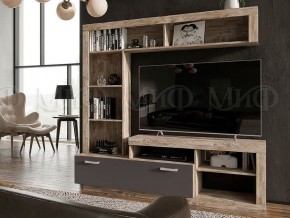 АНГАРА Гостиная (модульная) Графит/дуб юкон в Ревде - revda.mebel24.online | фото 2