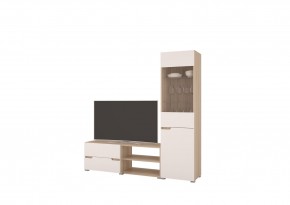 Гостиная АНТАЛИЯ (модульная) Сонома/Белый софт в Ревде - revda.mebel24.online | фото 4