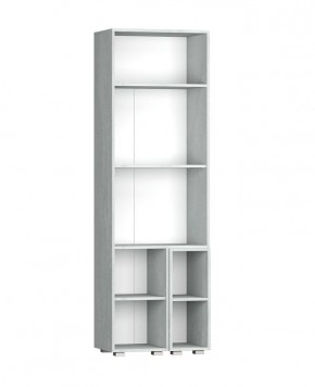 Гостиная Эльза (модульная) Бетонный Камень/Белый в Ревде - revda.mebel24.online | фото 10