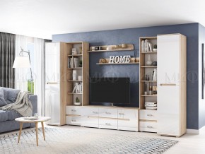 КИМ Гостиная (модульная) МДФ (белый) в Ревде - revda.mebel24.online | фото