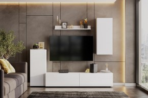 Гостиная МГС 10 (Белый текстурный) в Ревде - revda.mebel24.online | фото 1