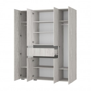 Гостиная Мрия (модульная) Бетон пайн светлый/Графит в Ревде - revda.mebel24.online | фото 16