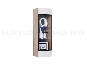 НЭНСИ NEW Гостиная ЛДСП (модульная) Белый глянец/Сонома в Ревде - revda.mebel24.online | фото 14