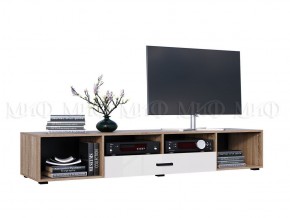 НЭНСИ NEW Гостиная ЛДСП (модульная) Белый глянец/Сонома в Ревде - revda.mebel24.online | фото 4